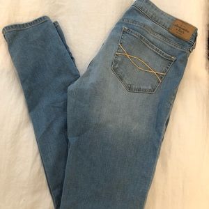 High rise Abercrombie & Fitch super skinny jeans